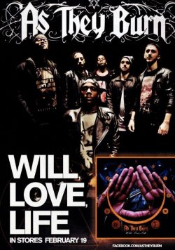 AS THEY BURN Will Love Life Poster Print