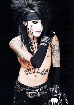 ASHLEY PURDY Black Veil Brides Poster Print
