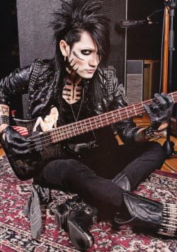 ASHLEY PURDY Black Veil Brides Poster Print