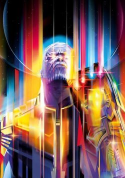 AVENGERS; INFINITY WAR Movie Poster Print