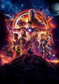 AVENGERS; INFINITY WAR Movie Poster Print