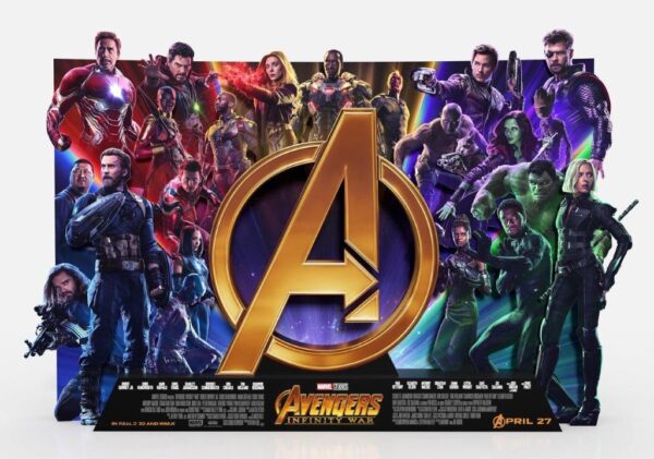AVENGERS; INFINITY WAR Movie Poster Print
