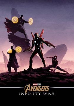 AVENGERS; INFINITY WAR Movie Poster Print
