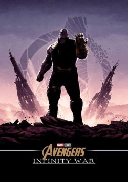 AVENGERS; INFINITY WAR Movie Poster Print
