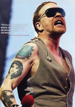 AXL ROSE Guns N Roses Poster Print