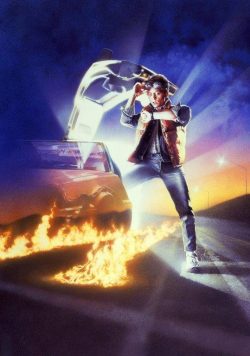 BACK TO THE FUTURE Movie Poster Print