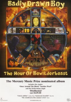 BADLY DRAWN BOY The Hour Of Bewilderbeast Poster Print