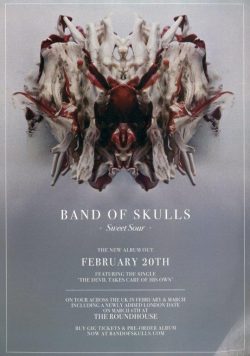 BAND OF SKULLS Sweet Sour Poster Print