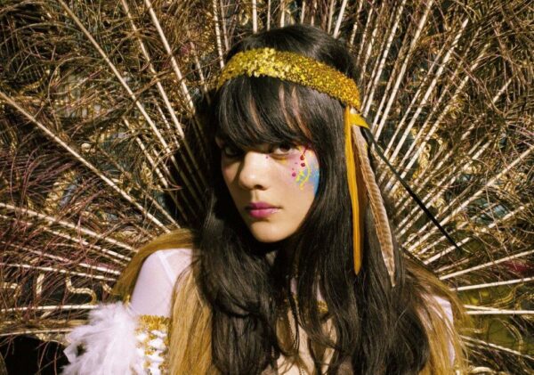 BAT FOR LASHES Fur & Gold Poster Print