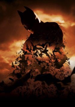 BATMAN BEGINS Movie Poster Print
