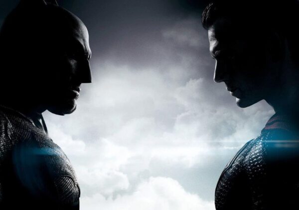 BATMAN v SUPERMAN Movie Poster Print
