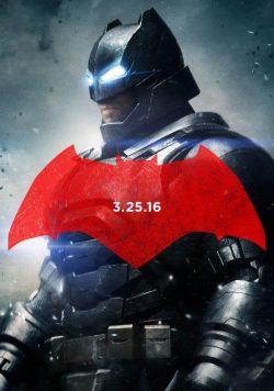 BATMAN v SUPERMAN Movie Poster Print