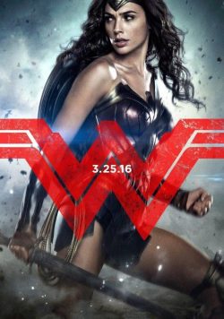 BATMAN v SUPERMAN Movie Poster Print