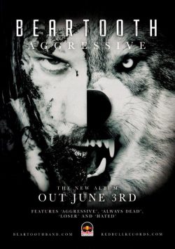 BEARTOOTH Aggressive Poster