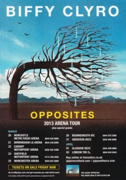BIFFY CLYRO Only Revolutions Poster