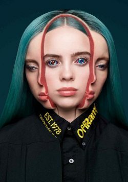 BILLIE EILISH When We Fall Asleep Where Do We Go 2019 Tour Poster