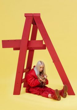 BILLIE EILISH When We Fall Asleep Where Do We Go Tour 2019 Poster