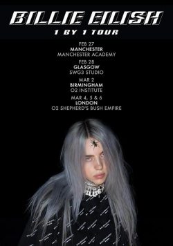 BILLIE EILISH Don't Smile at Me Poster