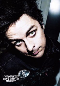 BILLIE JOE ARMSTRONG Green Day Poster Print