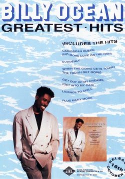 BILLY OCEAN Greatest Hits Poster Print