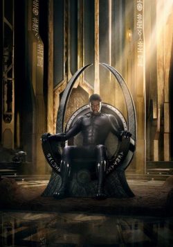 BLACK PANTHER Movie Poster Print