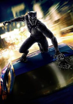 BLACK PANTHER Movie Poster Print