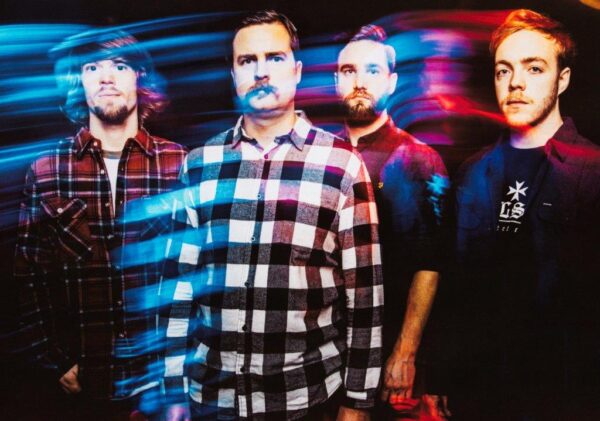 BLACK PEAKS Statues Poster Print