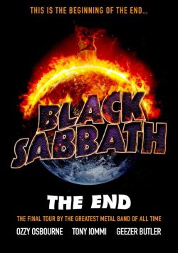 BLACK SABBATH The End 2016 World Tour Poster
