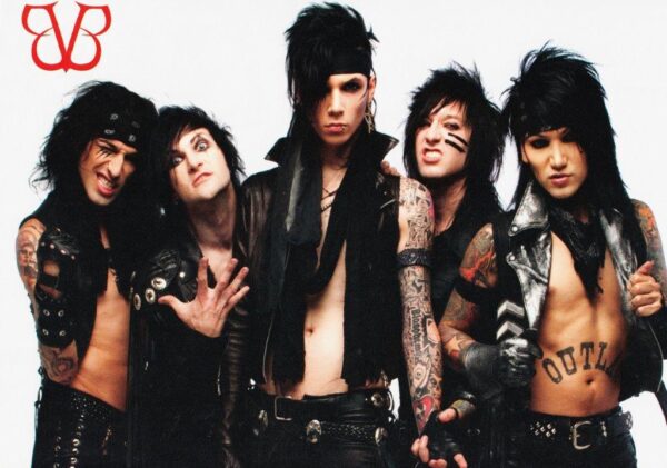 BLACK VEIL BRIDES Set The World On Fire Poster Print