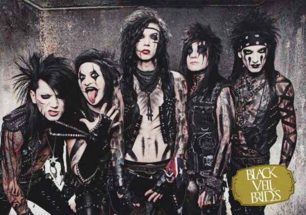 BLACK VEIL BRIDES Set The World On Fire Poster Print