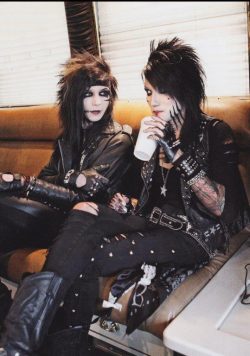 BLACK VEIL BRIDES Andy Biersack Ashley Purdy Poster Print
