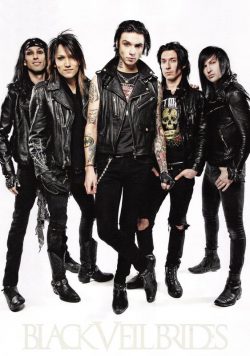BLACK VEIL BRIDES Vale 2018 World Tour Poster Print