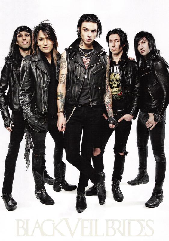 BLACK VEIL BRIDES Vale 2018 World Tour Poster prints4u