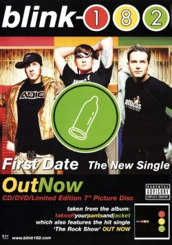 BLINK 182 First Date Poster Print