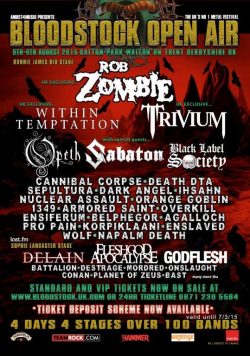 BLOODSTOCK OPEN AIR 2022 - Catton Park Poster