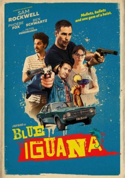 BLUE IGUANA 2018 Poster Print