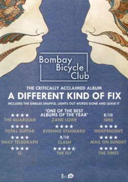 BOMBAY BICYCLE CLUB A Different Kind Of Fix Poster Print