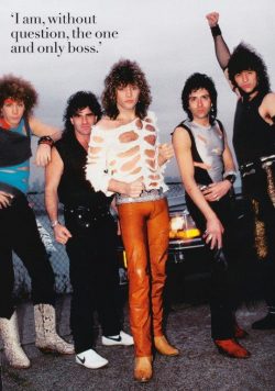 BON JOVI Slippery When Wet Poster Print