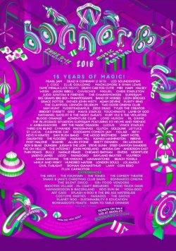 BONAROO FESTIVAL 2016 Pearl Jam L Soundsystem Poster Print