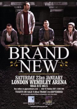BRAND NEW Daisy 2010 UK Tour - London Wembley Arena Poster