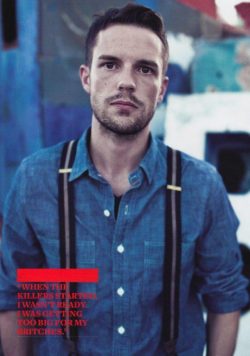 BRANDON FLOWERS The Killers Poster