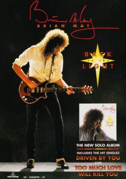 BRIAN MAY Back To The Light Poster Print