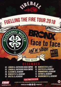 BRONX, THE Fuelling The Fire UK 2018 Tour Poster Print