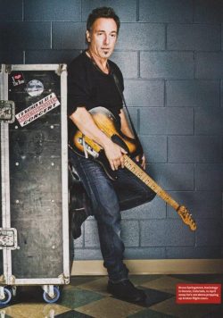 BRUCE SPRINGSTEEN Wrecking Ball World Tour Poster Print