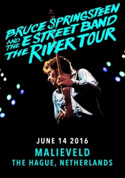 BRUCE SPRINGSTEEN Malieveld The Hague The River 2016 Poster