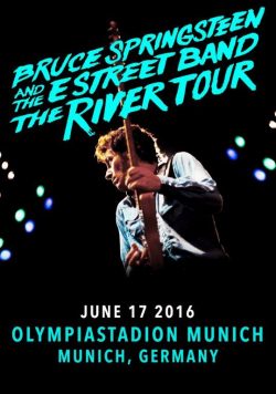 BRUCE SPRINGSTEEN Olympiastadion Munich The River 2016 Poster