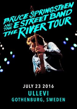 BRUCE SPRINGSTEEN Ullevi Gothenburg Sweden The River 2016 Poster