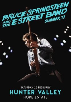 BRUCE SPRINGSTEEN Hope Estate - Feb 18 2017 Poster Print