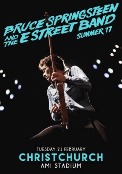 BRUCE SPRINGSTEEN AMI Stadium - Feb 21 2017 Poster