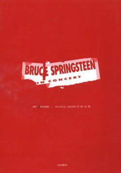 BRUCE SPRINGSTEEN In Concert Poster Print